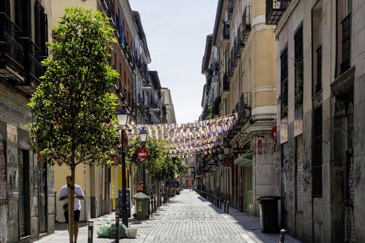 Ferienwohnung Atico En El Centro Madrid Exterior foto