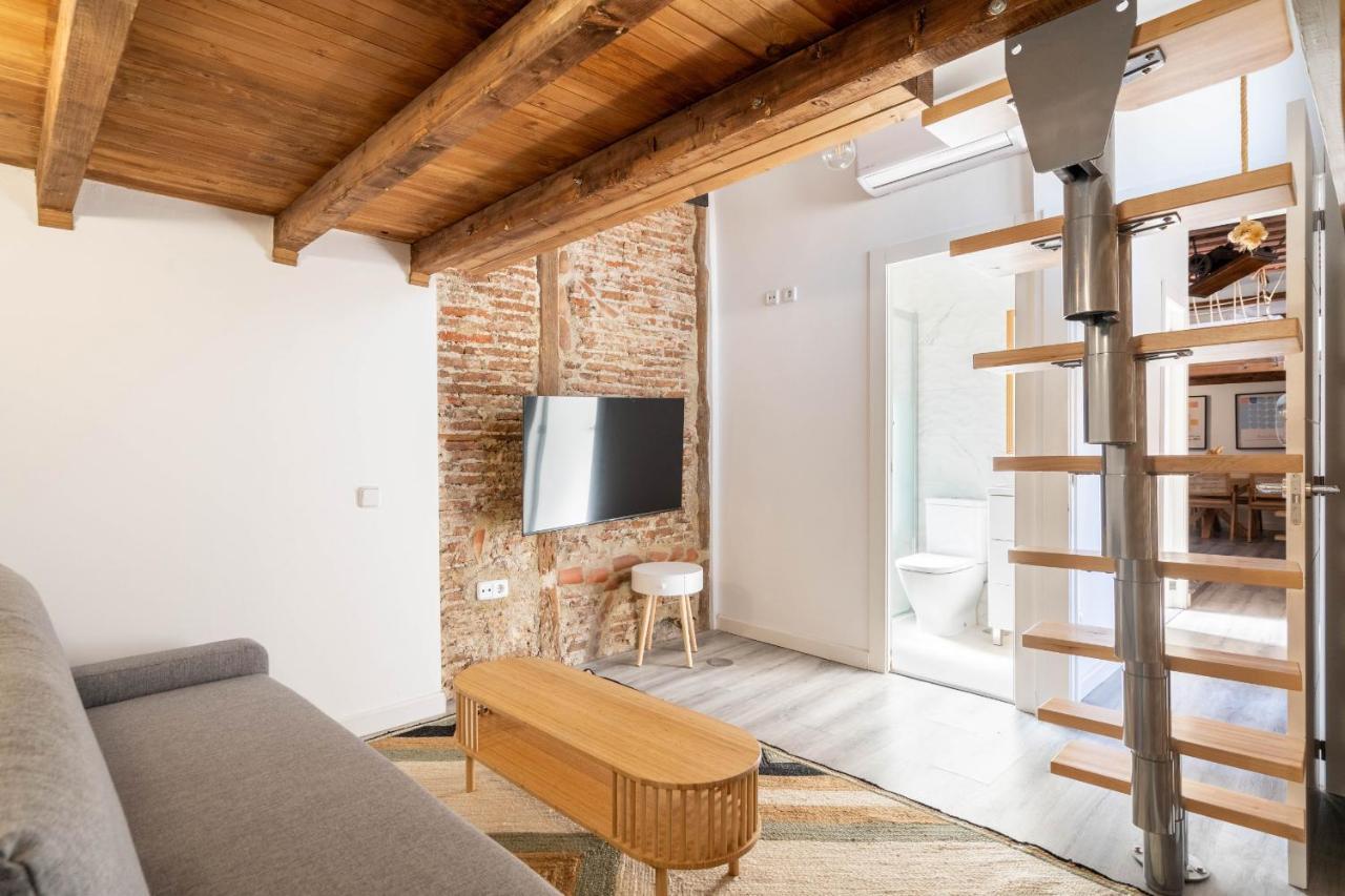 Ferienwohnung Atico En El Centro Madrid Exterior foto